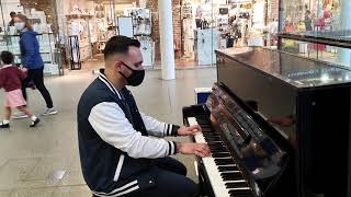 Surprising The Passengers With Still Dre and GTA San Andreas On Piano