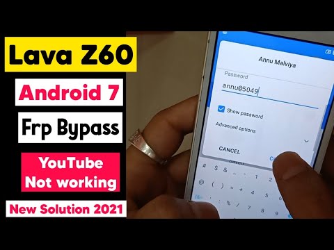 Lava Z60 Android 7 Frp Bypass | YouTube Not Working | Lava Z60 Android 7 Frp Bypass | YouTube Not Working |