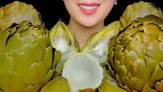 ASMR BOILED ARTICHOKES | Ăn Bông Atiso | Eating Sounds No Talking | TracyN ASMR