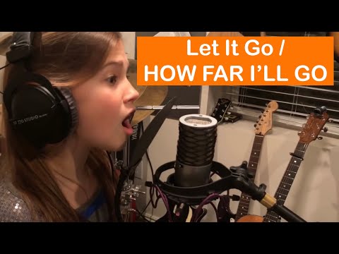 Disney's FROZEN the Musical on Broadway | Let It Go How Far I’ll Go Mashup by Lydia Oakeson