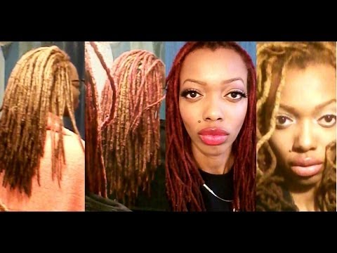 Color Rinse vs. Dye Semi-Permanent Red Dye on my Blonde Locs Color Rinse vs. Dye Semi-Permanent Red Dye on my Blonde Locs