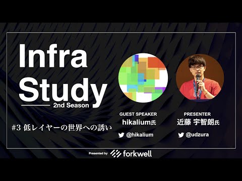 Infra Study 2nd #5「低レイヤーの世界への誘い」 (09月29日 16:15 / 12 users)