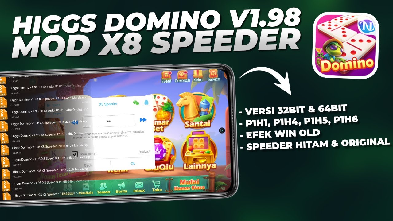 32bit, 64bit TERBARU! HIGGS DOMINO (N) V1.98 VERSI 32bit, 64bit TERBARU! HIGGS DOMINO (N) V1.98 VERSI