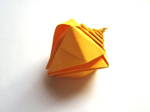 Ракушка из оригами Ракушка из оригами