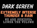 ⚠⚠❗WARNING: LOWER THE SOUND LEVEL | REALLY HEAVY THUNDER AND A LOT MORE RAIN❗⚠⚠