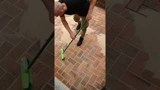 Re-Sanding Pavers After Pressure Washing