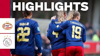 Late winner! 🤩 | Highlights PSV Vrouwen - Ajax Vrouwen | Azerion Vrouwen Eredivi