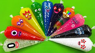 Numberblocks Find Orbeez Colorful With Piping Bags Hide & Seek, Asmr