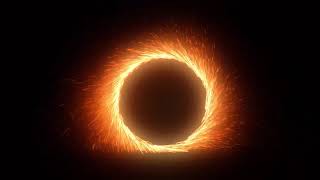 #vfxeffects #blackscreenefeects rotating circle of fire sparkles black screen 