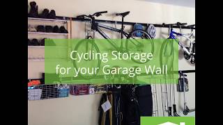Cycling Storage Solutions for your Garage Wall