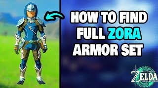 How To Find The Full Zora Armor Set In Zelda Tears Of The Kingdom Step-By-Step