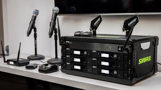 Shure GLX-D+ Wireless Systems | Product Demo and Overview at NAMM 2023