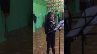 Слово Мама Дорогое( Репетиция)Мария Панюкова