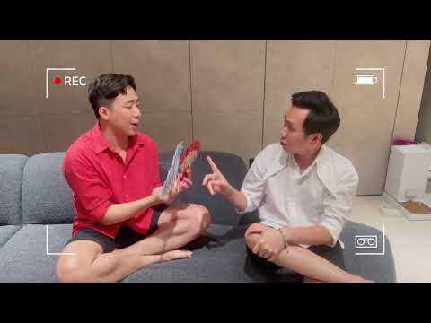 (한) Lê Giang - Anh Đức - Tuấn Trần chúc tết Trấn Thành - Hari Won và cái kết bật ngữa 랜덤 세뱃돈 뽑기