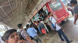 91 Towards Tiruvanmiyur Bus Route - Mobile Theft - Crowd- Girls Foot Board- Shorts