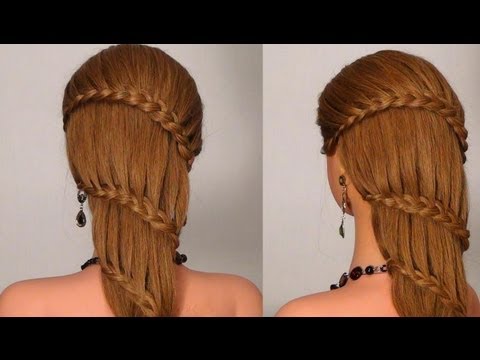 Причёска на каждый день косы Причёска на каждый день косы