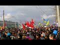 Video Харьковский Евромайдан возле дворца спорта про Януковича 22.02.2014