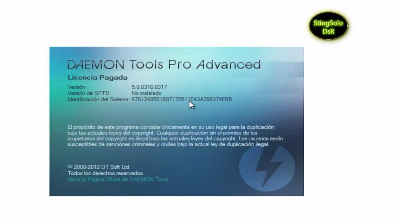 Descarga Daemon Tools Pro Full ( Portable 5.0.0316 ) Español "DsR"
