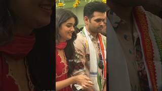 Ram Pothineni & Bhagyashri Borse Beautiful Visuals At Pooja Ceremony Ssp Tv