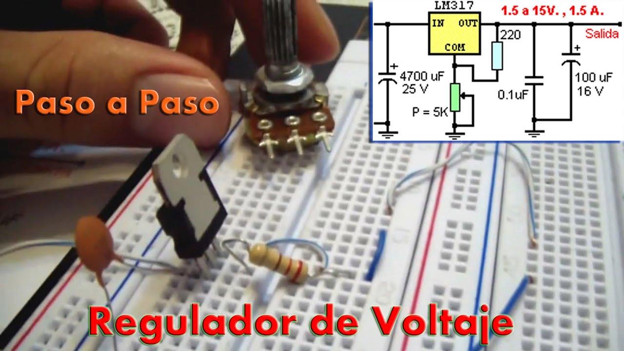 xlaciencia regulador de voltaje con el lm317 t xlaciencia regulador de voltaje con el lm317 t