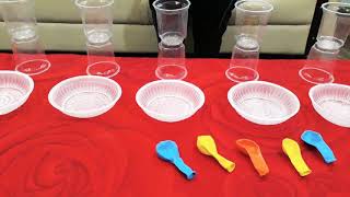 Cups and balloons(Kitty game fun game)teenage party game 😉😎😀 Cups and balloons(Kitty game fun game)teenage party game 😉😎😀