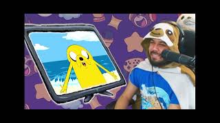 Finns Wet Fear - Adventure Time Best Moments
