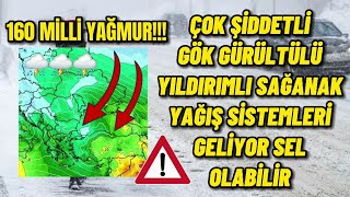 Dikkat Ülke Geneline Çok Şiddetli Yıldırımlı Yağışlar Geliyor Hava Durumu
