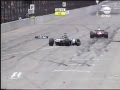F1 2004 - USA - Crash Ralf Schumacher hits the wall at very high speed