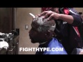 FLOYD MAYWEATHER EXCLUSIVE: BARBERSHOP TALK LESS THAN 12 HOURS AFTER VICTORY OVER PACQUIAO