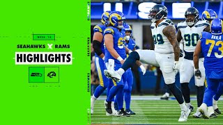 Seattle Seahawks Highlights Vs. Los Angeles Rams 2024 Regular Season Week 18