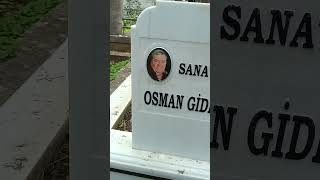Osman Gidişoğlunun Mezarı Çengelköy Mezarlığı.
