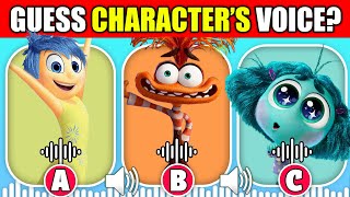 Guess the Voice! | Inside Out 2 New Emotions (Characters) | Anxiety, Envy, Embarrassment, Ennui