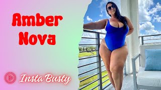 Amber Nova American Attractive Plus Size Model Curvy Social Media Influencer Instawiki