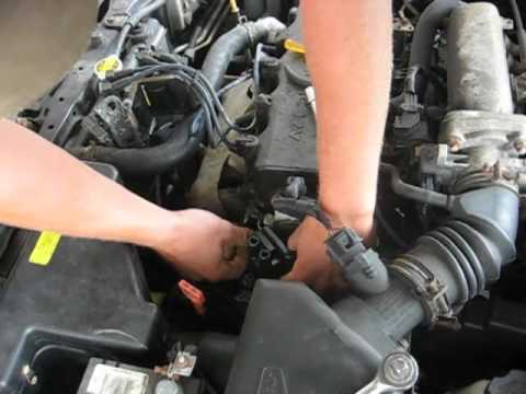 Снятие, замена и ремонт катушки зажигания Hyundai Accent. Видео.