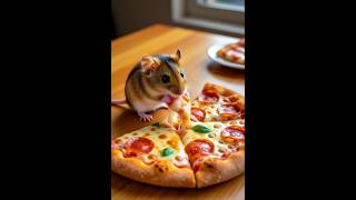 Tiny Mouse, Big Pizza