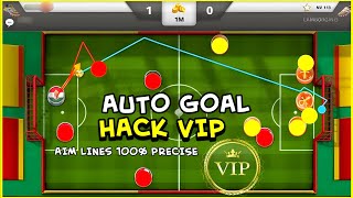 Insane Soccer Stars Hack Vip Mod With Auto Goal & 100% Precise Aim Lines