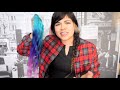 como pintar el pelo violeta
