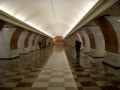 Видео Moscow metro : Park Pobedy Парк Победы