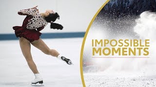 Midori Ito Conquers The Triple Axel | Impossible Moments Midori Ito Conquers The Triple Axel | Impossible Moments