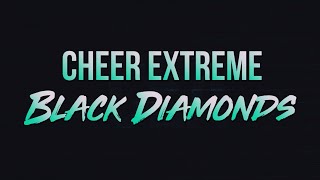 Cheer Extreme - Black Diamonds 1819