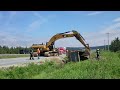 Dump Truck Overturned Near Cochrane Pond