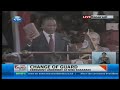 President Uhuru Kenyatta's swearing in