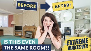 Transformed My Boring Living Room Into This Extreme Interior Design Makeover Shocking Reveal