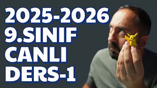 9.Sınıf 2026 Maarif Model Ücretsiz Canlı Ders-1