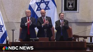 Special Report Israeli Knesset Welcomes Trump After All Hostages Are Released