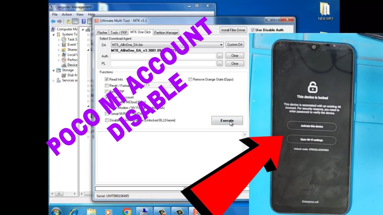 Poco C31 Mi Account Disable / poco account remove Poco C31 Mi Account Disable / poco account remove
