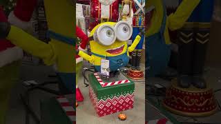 Home Depot 2024 Minion Animatronic