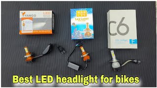 Best Led Bulb For Bike Headlight Led Headlights Unboxing Led Headlights For Bike