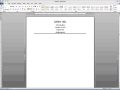 INSTRUCTIONS CREATING A LETTERHEAD
