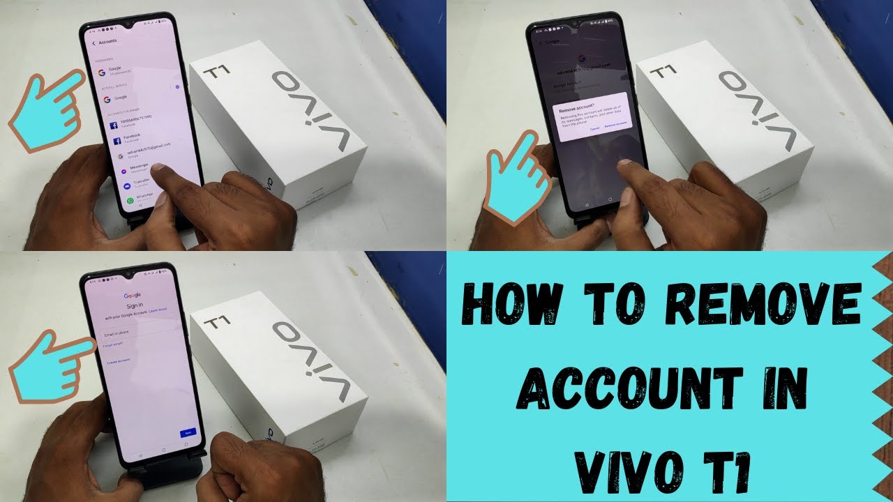 How to Remove Google account in VIVO T1 5G| How to How to Remove Google account in VIVO T1 5G| How to